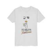 Fearless and Fabulous Youth Tee, Stylish Graphic Young Adult Shirt