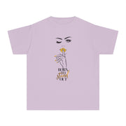Stylish Youth Tee - Born To Stand Out Graphic T-Shirt for Trendy Kids