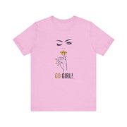 Serene Bombshell Empowering Graphic Tee "Go Girl" for Confident Women