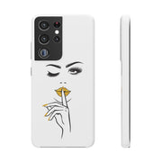 Serene Bombshell Phone Case, Chic Snap Case, Stylish Phone Cover