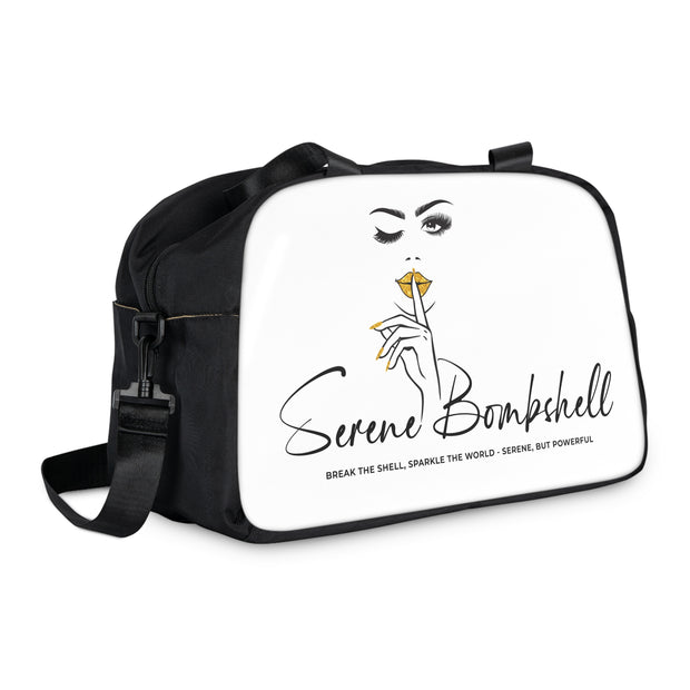 Serene Bombshell Stylish Fitness Handbag with Chic Lip Design