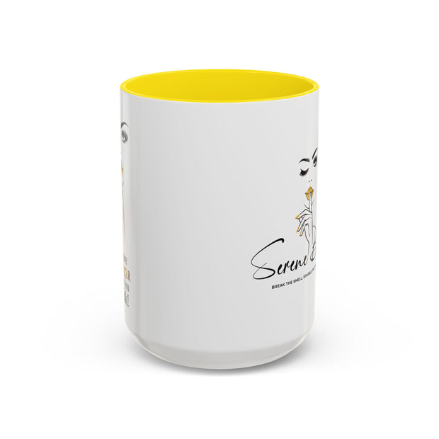 Serene Bombshell "You are Stronger Than you Think" Accent Coffee Mug (11, 15oz)