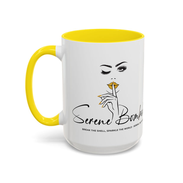 Serene Bombshell Accent Coffee Mug (11, 15oz)