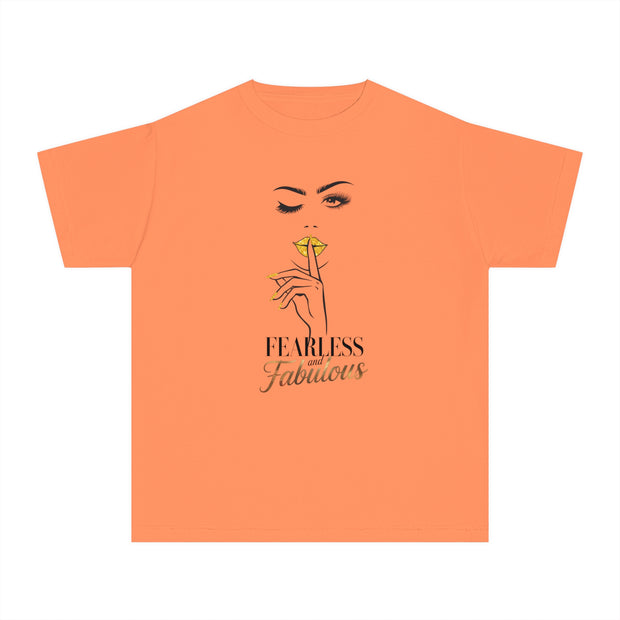 Stylish Youth Tee - Fearless and Fabulous Graphic T-Shirt for Trendy Kids