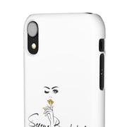 Serene Bombshell Phone Case, Chic Snap Case, Stylish Phone Cover