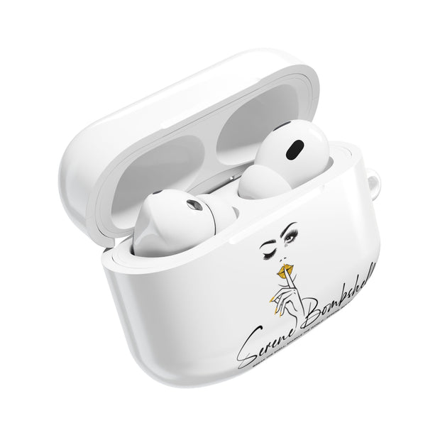 Serene Bombshell AirPod Case for Stylish Protection, Trendy Tech Accessory, Gift for Her