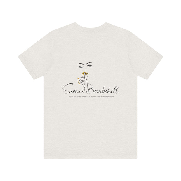 Serene Bombshell Empowering Graphic Tee "Go Girl" for Confident Women