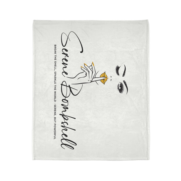 Serene Bombshell Blanket - Cozy Throw for Relaxation, Living Room Decor