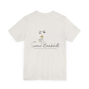 Serene Bombshell Empowering Graphic Tee for Confident Women
