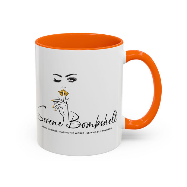 Serene Bombshell "Go Girl" Accent Coffee Mug (11, 15oz)