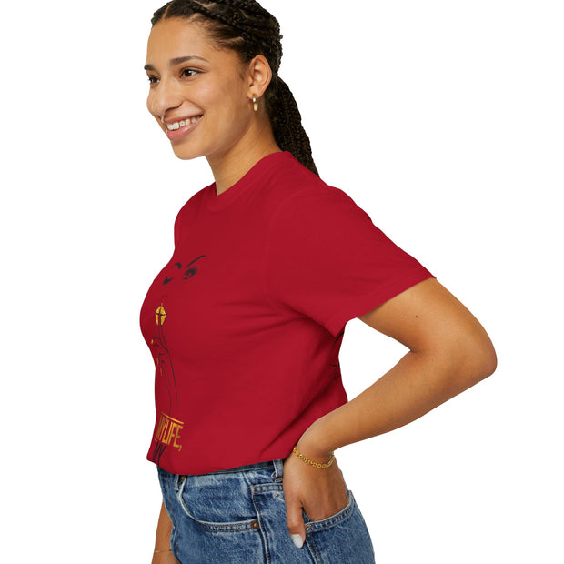 Serene Bombshell Empowering Graphic Tee: My Life, My Rules, Trendy T-shirt
