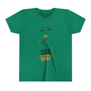 Future Leader, Current Boss Youth Tee, Stylish Graphic Young Adult Shirt