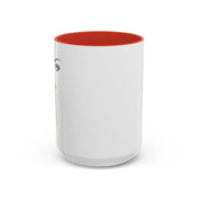 Serene Bombshell Stylish Black-Handled Coffee Mug - Perfect for Morning Brew