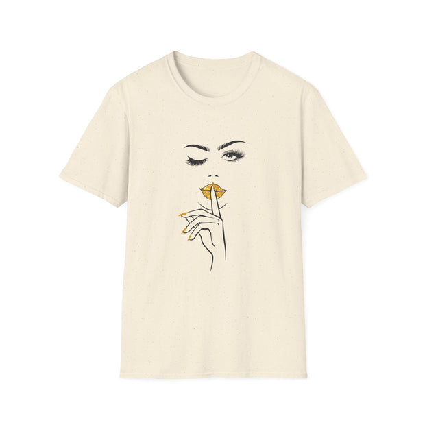 Serene Bombshell Chic Statement T-Shirt - Graphic Tee