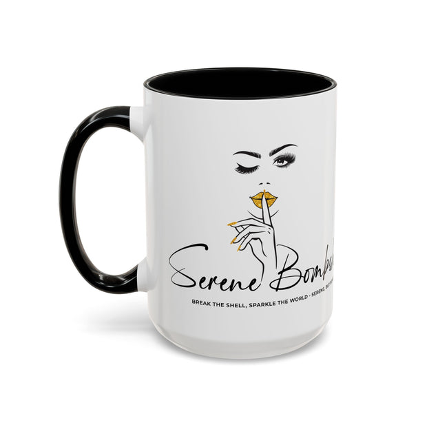 Serene Bombshell Accent Coffee Mug (11, 15oz)