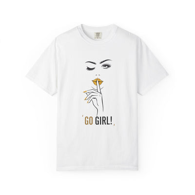 Serene Bombshell Inspirational T-shirt - 'GO GIRL!' Graphic Tee, Women's Empowerment