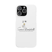 Serene Bombshell Phone Case, Chic Snap Case, Stylish Phone Cover