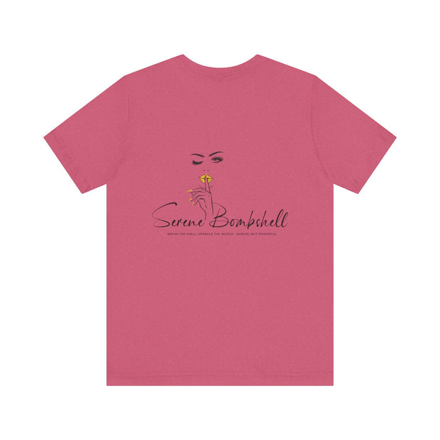 Serene Bombshell Empowering Graphic Tee "Go Girl" for Confident Women