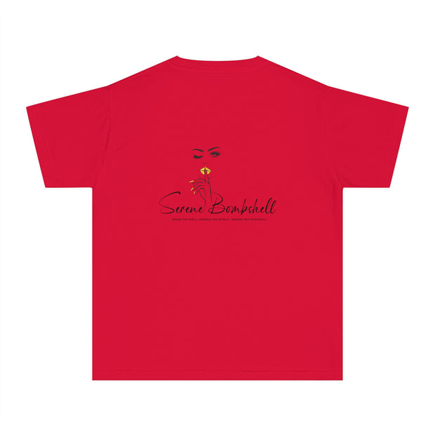 Born to Shine Stylish Youth Tee - Graphic T-Shirt for Trendy Kids