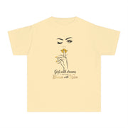 Stylish Youth Tee - Girls with Dreams Graphic T-Shirt for Trendy Kids
