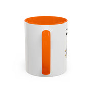 Serene Bombshell Stylish Black-Handled Coffee Mug - Perfect for Morning Brew