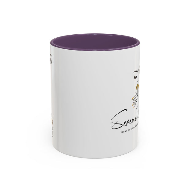 Serene Bombshell "You are Stronger Than you Think" Accent Coffee Mug (11, 15oz)