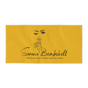 Serene Bombshell Chic Whisper Beach Towels | Summer Vibes