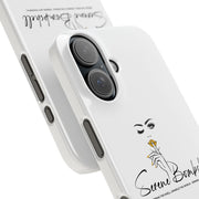 Serene Bombshell Phone Case, Chic Snap Case, Stylish Phone Cover