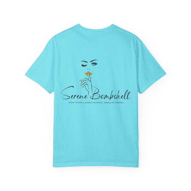 Serene Bombshell Empowering Graphic Tee: My Life, My Rules, Trendy T-shirt