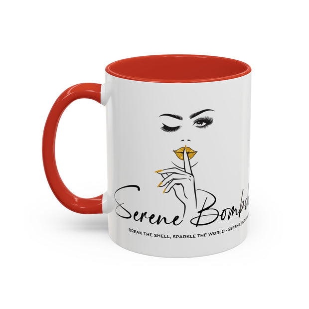 Serene Bombshell Accent Coffee Mug (11, 15oz)