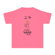 Stylish Youth Tee - Dream Big, Sparkle More Graphic T-Shirt for Trendy Kids