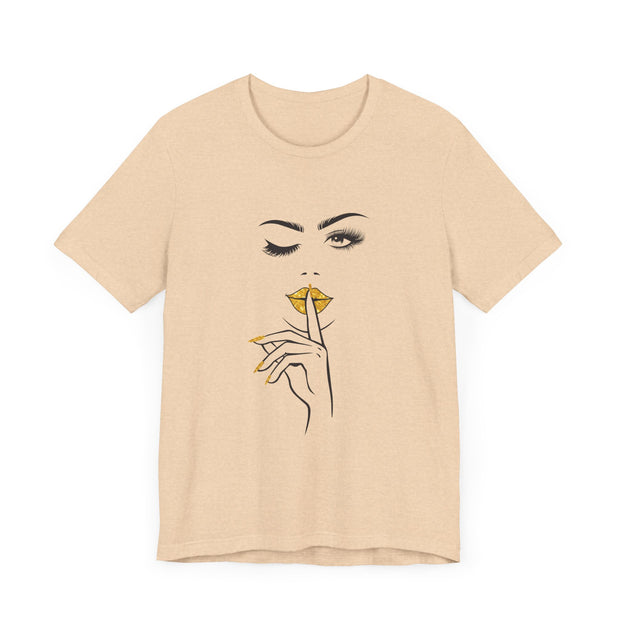 Serene Bombshell Empowering Graphic Tee for Confident Women