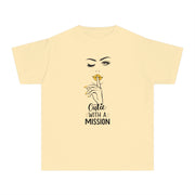 Cutie with a Mission Stylish Youth Tee - Graphic T-Shirt for Trendy Kids