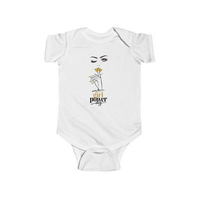 Every Day is a Girl Power Day Cute Baby Bodysuit, Funny Baby Clothes, Newborn Gift