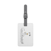 Serene Bombshell Chic Travel Luggage Tag, Airport Essentials