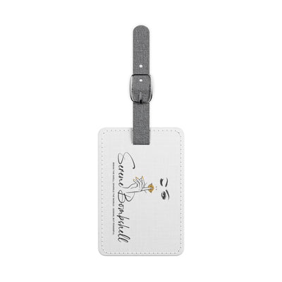 Serene Bombshell Chic Travel Luggage Tag, Airport Essentials
