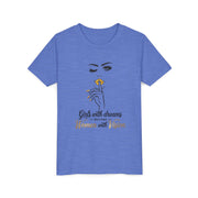 Girls with Dreams Youth Tee, Stylish Graphic Young Adult Shirt