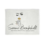 Serene Bombshell Blanket - Cozy Throw for Relaxation, Living Room Decor
