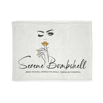 Serene Bombshell Blanket - Cozy Throw for Relaxation, Living Room Decor