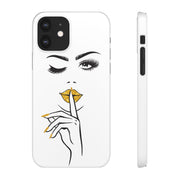 Serene Bombshell Phone Case, Chic Snap Case, Stylish Phone Cover