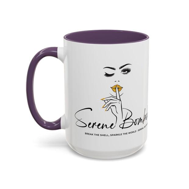 Serene Bombshell Accent Coffee Mug (11, 15oz)