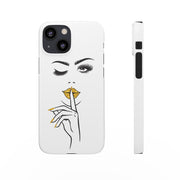 Serene Bombshell Phone Case, Chic Snap Case, Stylish Phone Cover