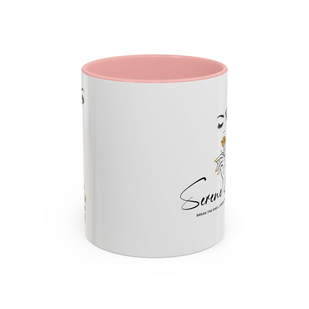 Serene Bombshell "You are Stronger Than you Think" Accent Coffee Mug (11, 15oz)