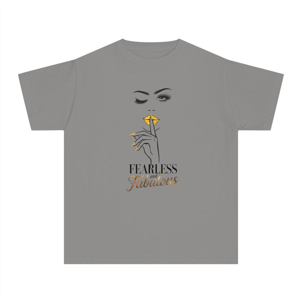 Stylish Youth Tee - Fearless and Fabulous Graphic T-Shirt for Trendy Kids