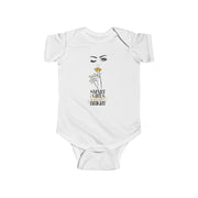 Smart Girls Shine Bright Baby Bodysuit, Funny Baby Clothes, Newborn Gift