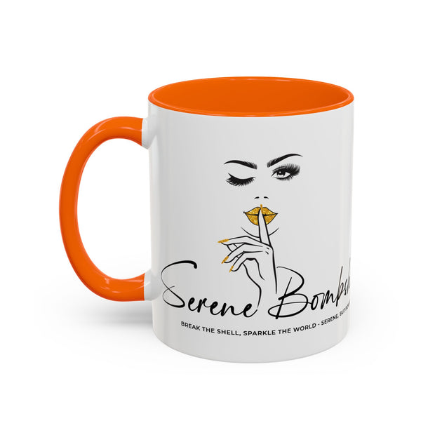 Serene Bombshell Accent Coffee Mug (11, 15oz)