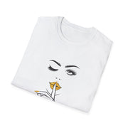 Serene Bombshell Chic Statement T-Shirt - Graphic Tee
