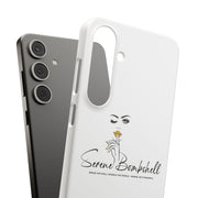Serene Bombshell Phone Case, Chic Snap Case, Stylish Phone Cover