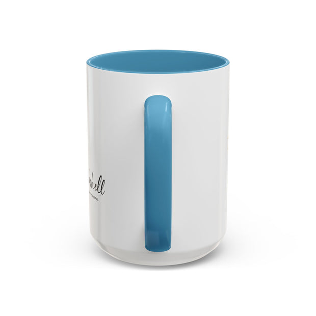 Serene Bombshell "My Life, My Rules" Accent Coffee Mug (11, 15oz)