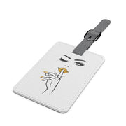 Serene Bombshell Chic Travel Luggage Tag, Airport Essentials